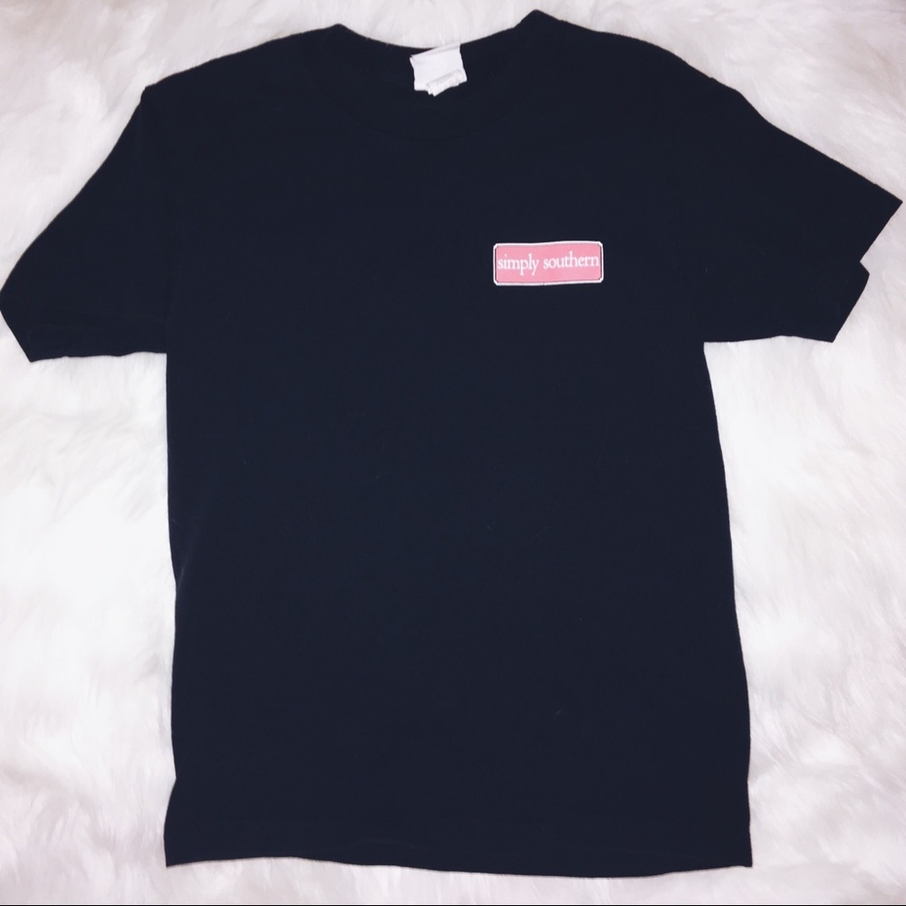 Simply Southern Navy “God is my Arrow” T-Shirt